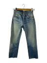 【中古】VIOLETTE ROOMxLevis/501/RED LINEリメイクデニムパンツ/26/デニム/IDG/PVR【レディースウェア】