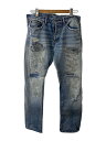 【中古】Denim & Supply Ralph Lauren◆デストロイ/ダメージデニム/ボトム/--/コットン/インディゴ/788530076009【メンズ...