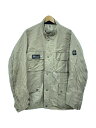 【中古】Belstaff◆Belstaff nylon riders jacket/BEG/ウインドブレーカー【メンズウェア】