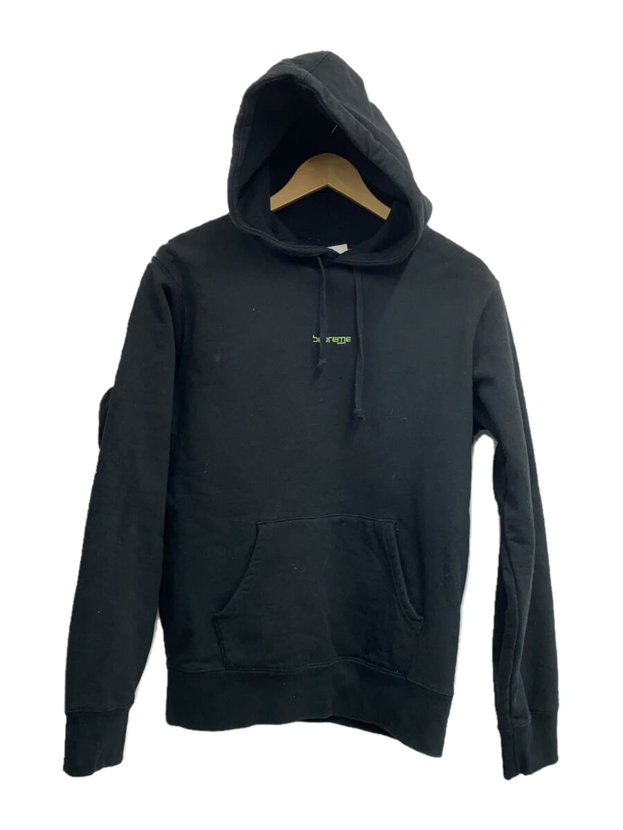 【中古】Supreme◆パーカー/S/コットン/BLK【メンズウェア】