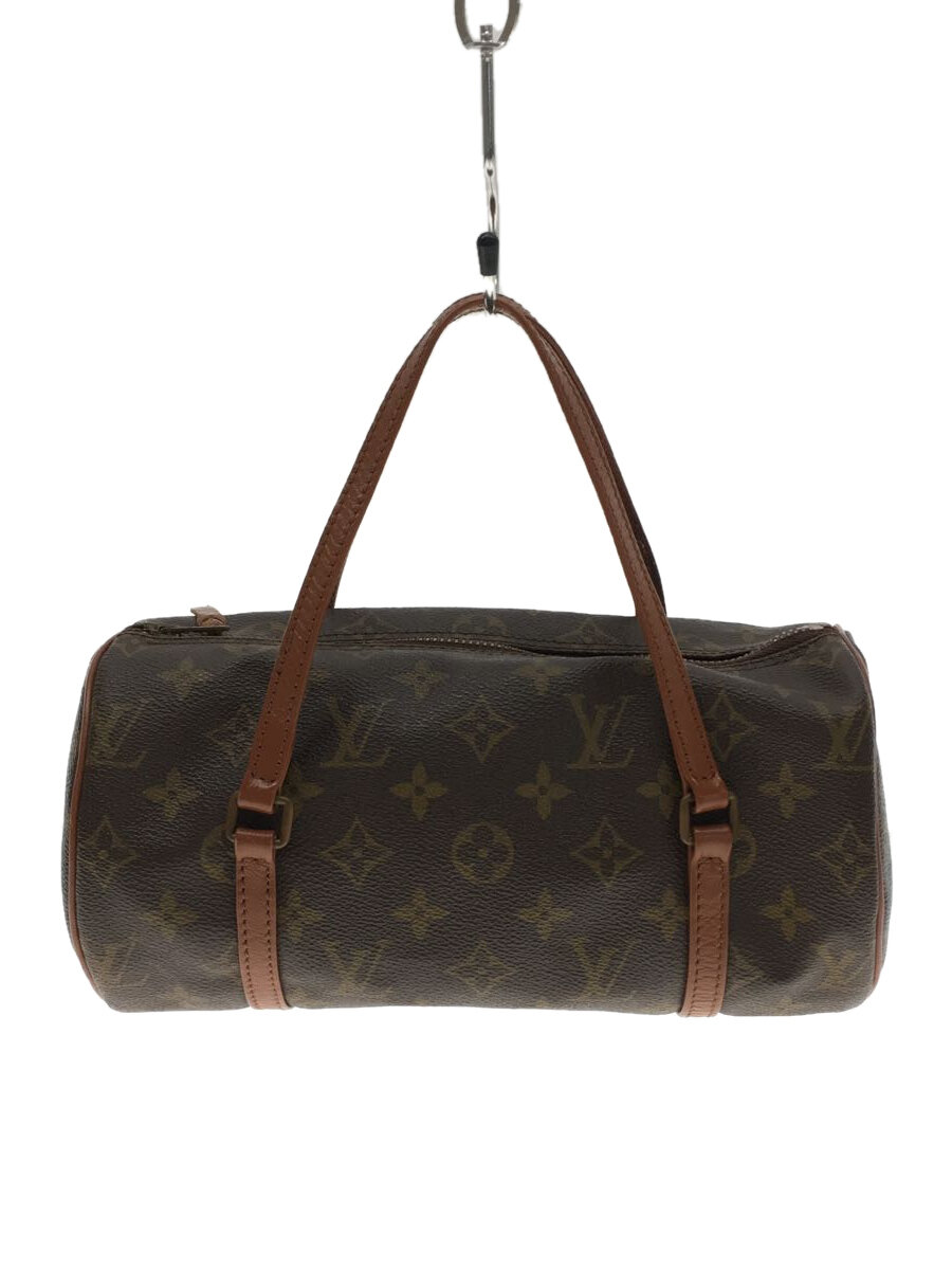 【ブランド】LOUIS VUITTON【ブランドカナ】ルイヴィトン【型番】M51386【程度】C【サイズ】【メインカラー】ブラウン【素材・生地】PVC（ビニール）【キーワード】　　2023/08/18セカンドストリート青梅新町店 【4341】【中古】LOUIS VUITTON◆パピヨン26_モノグラム_BRW/PVC/BRW【バッグ】ブランドLOUIS VUITTON型番M51386カラーブラウン柄素材・生地PVC（ビニール）>色・素材についてサイズ>サイズ表示について実寸【バッグ】 持ち手：39 / マチ：13 / 高さ：13 / 幅：25.5 【その他】 その他サイズ：/商品は　セカンドストリート青梅新町店の店頭にて販売しております。商品に関するお問合わせは、お電話(TEL:0428-30-0261)にて、問合わせ番号：2343410741353をお伝えください。配送方法やお支払い方法に関するお問い合わせは、サポートセンターまでご連絡をお願いします。※お電話の対応は営業時間内のみとなります。お問い合わせフォームでお問い合わせの際はご注文番号をご記入下さいこの商品に関する出品店舗からのコメントヌメ革が全体的に茶色に変色しています。バッグの内側に多少の傷がありますが、まだまだご使用いただける商品です。