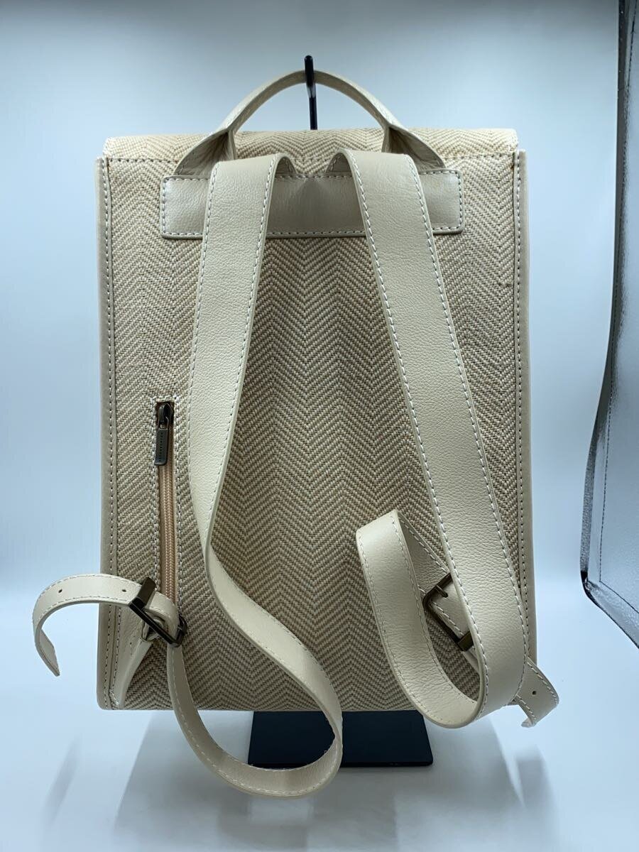【中古】MOTHERHOUSE◆リュック/--/BEG/ヘリンボーン【バッグ】 jumblestore-37622715 2nd STREET 楽天市場店 サンプル画像3
