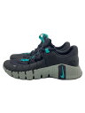 【中古】NIKE◆FREE METCON 5_フリー メトコン 5/27cm/BLK【シューズ】(4)