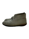 【中古】Clarks◆シューズ/US9/BEG【シューズ】