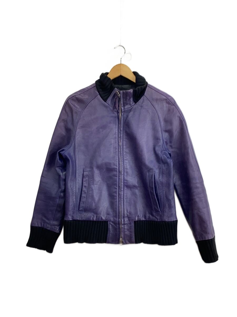【中古】Y’2 LEATHER◆レザージャケット・ブルゾン/L/牛革/PUP【メンズウェア】