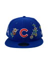 【中古】NEW ERA◆×村上隆/59FIFTY/C/TOKYO SERIES/キャップ/7 1/2/BLU/無地/メンズ【服飾雑貨他】(4)