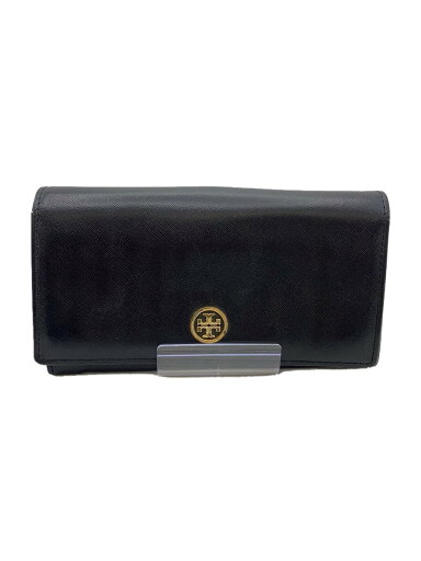 【中古】TORY BURCH◆長財布/レザー/BLK/無地/レディース【服飾雑貨他】 【中古】TORY BURCH◆長財布/レザー/BLK/無地/レディース【服飾雑貨他】