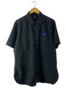 【中古】Needles◆半袖シャツ/L/ポリエステル/BLK/IN136//【メンズウェア】(4)