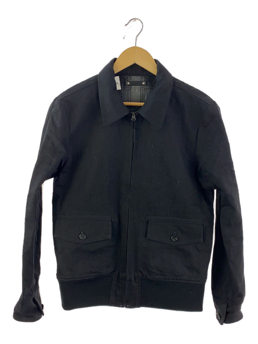 【中古】MINEDENIM◆ジャケット/2/コットン/BLK/無地/1910-8004-99-022【メンズウェア】