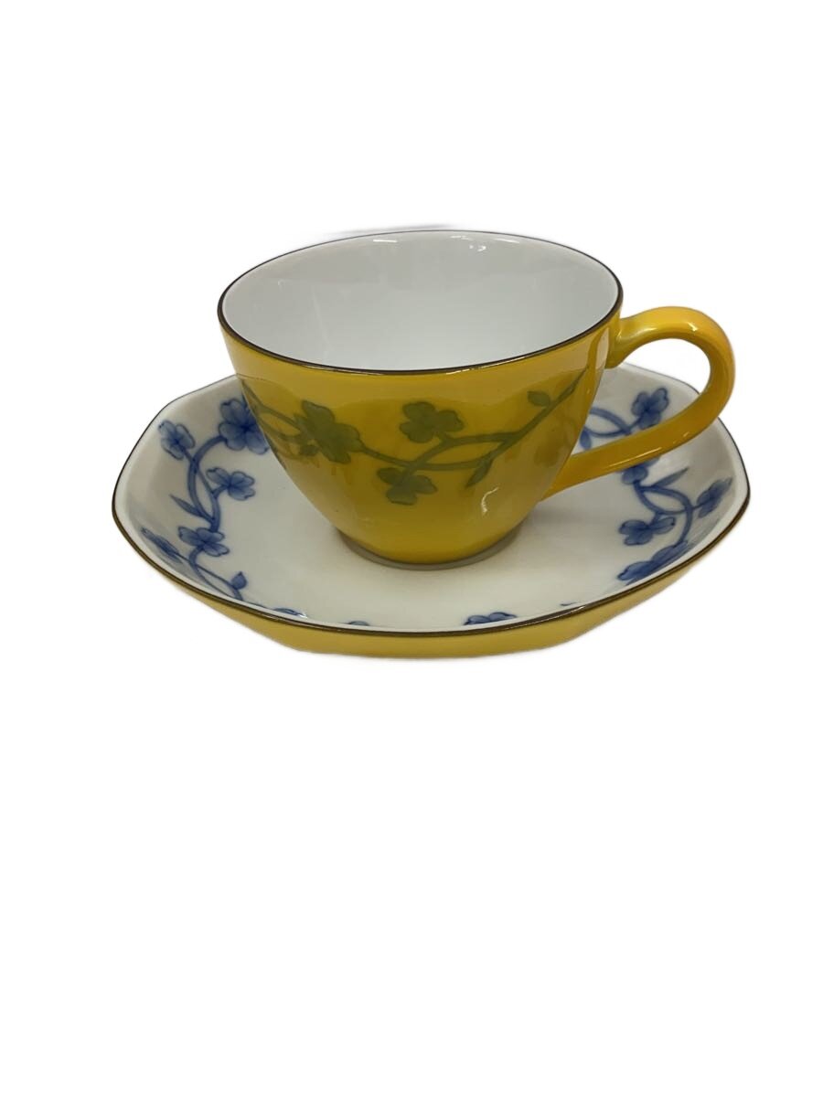 【中古】たち吉◆カップ ソーサー/5点セット/YLW//【キッチン用品】