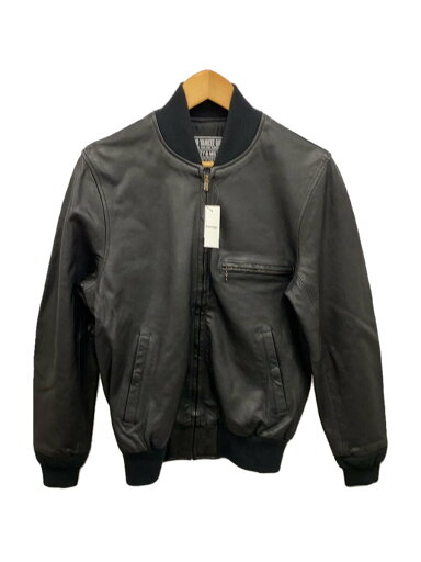 【中古】HYSTERIC GLAMOUR◆ゴートレザーリブブルゾン/S/山羊革/BLK/02223LB02【メンズウェア】 【中古】HYSTERIC GLAMOUR◆ゴートレザーリブブルゾン/S/山羊革/BLK/02223LB02【メンズウェア】