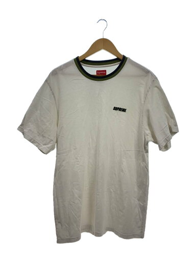 【中古】Supreme◆Tシャツ/L/コットン/WHT【メンズウェア】 【中古】Supreme◆Tシャツ/L/コットン/WHT【メンズウェア】