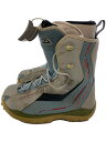 【中古】salomon◆スノーボードブーツ/24cm/シューレース/GRY【スポーツ】