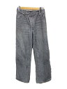 【中古】Ungrid◆リメイクデザインルーズデニム/ボトム/25/コットン/GRY/112412450701-02【レディースウェア】