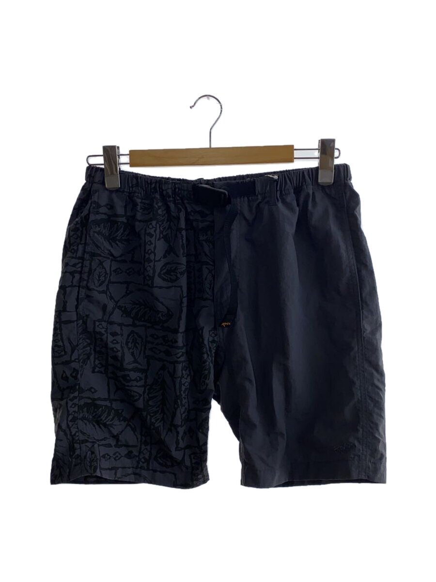 【中古】ROXY◆ショートパンツ/L/ナイロン/GRY/総柄【メンズウェア】