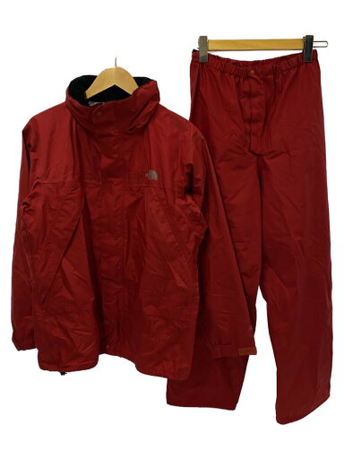 【中古】THE NORTH FACE◆レインテックス/ナイロンジャケット/ナイロンパンツ/セットアップ/M/ゴアテックス/RED/NP-2002【メンズウェア】 【中古】THE NORTH FACE◆レインテックス/ナイロンジャケット/ナイロンパンツ/セットアップ/M/ゴアテックス/RED/NP-2002【メンズウェア】