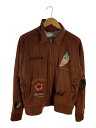 【中古】HIGH-GATE◆24ss/トラッカージャケット/スカジャン/1/ポリエステル/BRW/無地/24hg-ss01【メンズウェア】