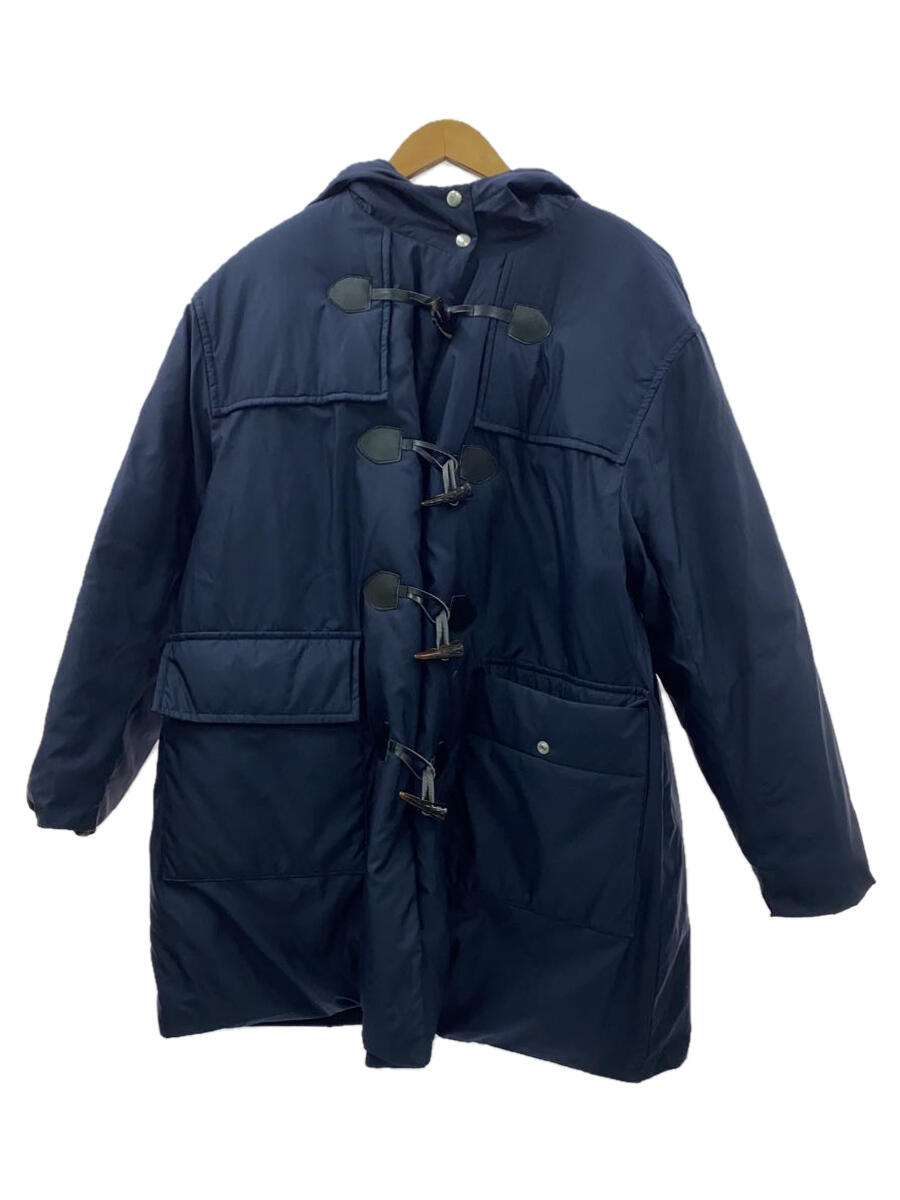 【中古】JOHN BULL◆サーモダッフルコート/FREE/ポリエステル/NVY/AH130 224-0155【レディースウェア】