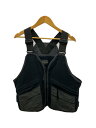 【中古】hobo◆フリースベスト/S/ポリエステル/BLK/POLARTECR WIND PROR FLEECE VEST【メンズウェア】
