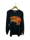 【中古】DELTA◆長袖Tシャツ/XL/コットン/BLK/無地/90s METALLICA Long Sleeve Tee//【メンズウェア】(4)
