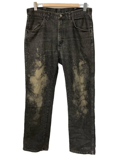 【中古】WRANGLER◆90s/34/デニム/GRY/加工//【メンズウェア】 【中古】WRANGLER◆90s/34/デニム/GRY/加工//【メンズウェア】