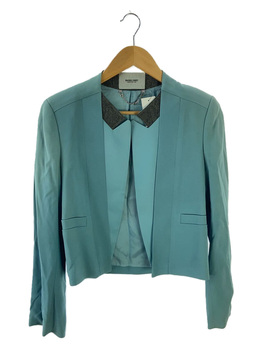 【中古】RACHEL COMEY◆ジャケット/4/--/BLU//【メンズウェア】