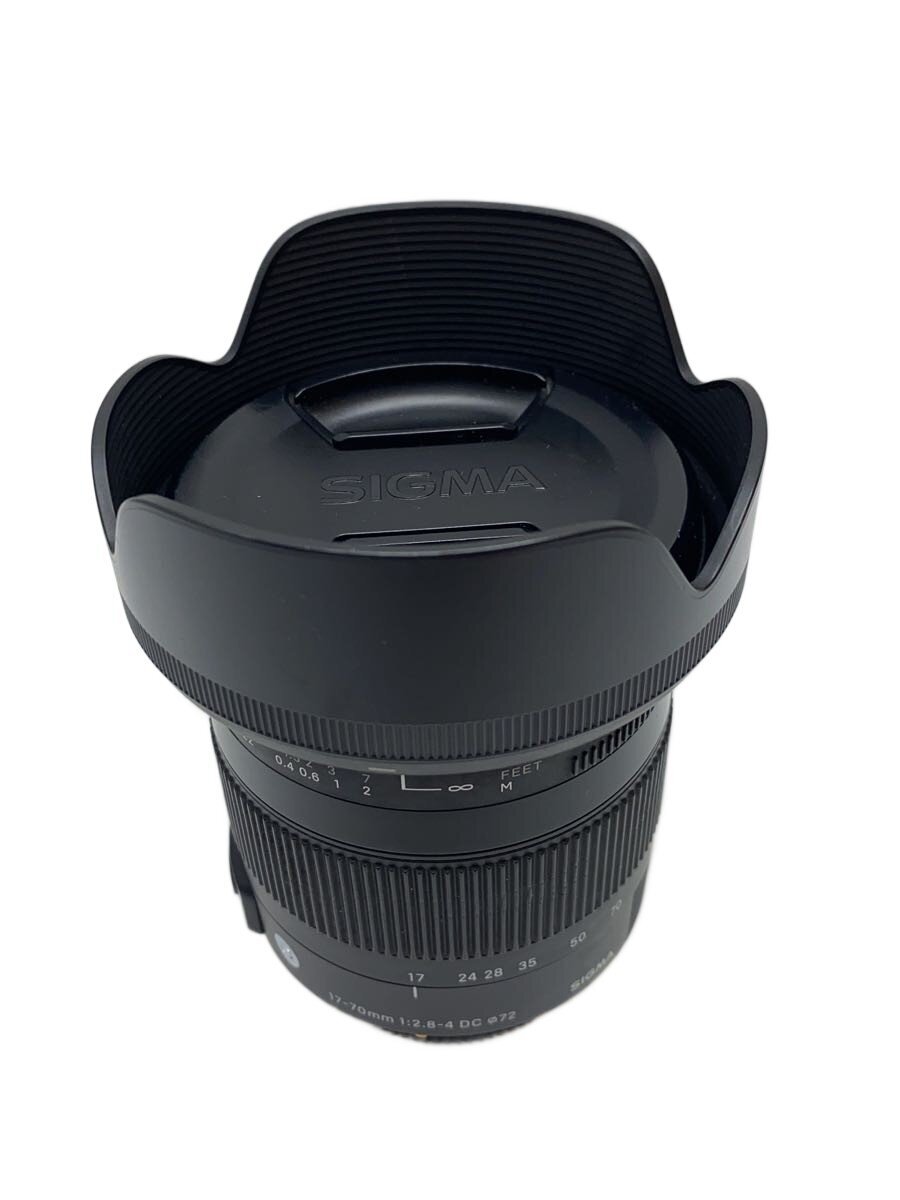 【中古】SIGMA◆レンズ 17-70mm F2.8-4 DC MACRO OS HSM [ニコン用]【カメラ】