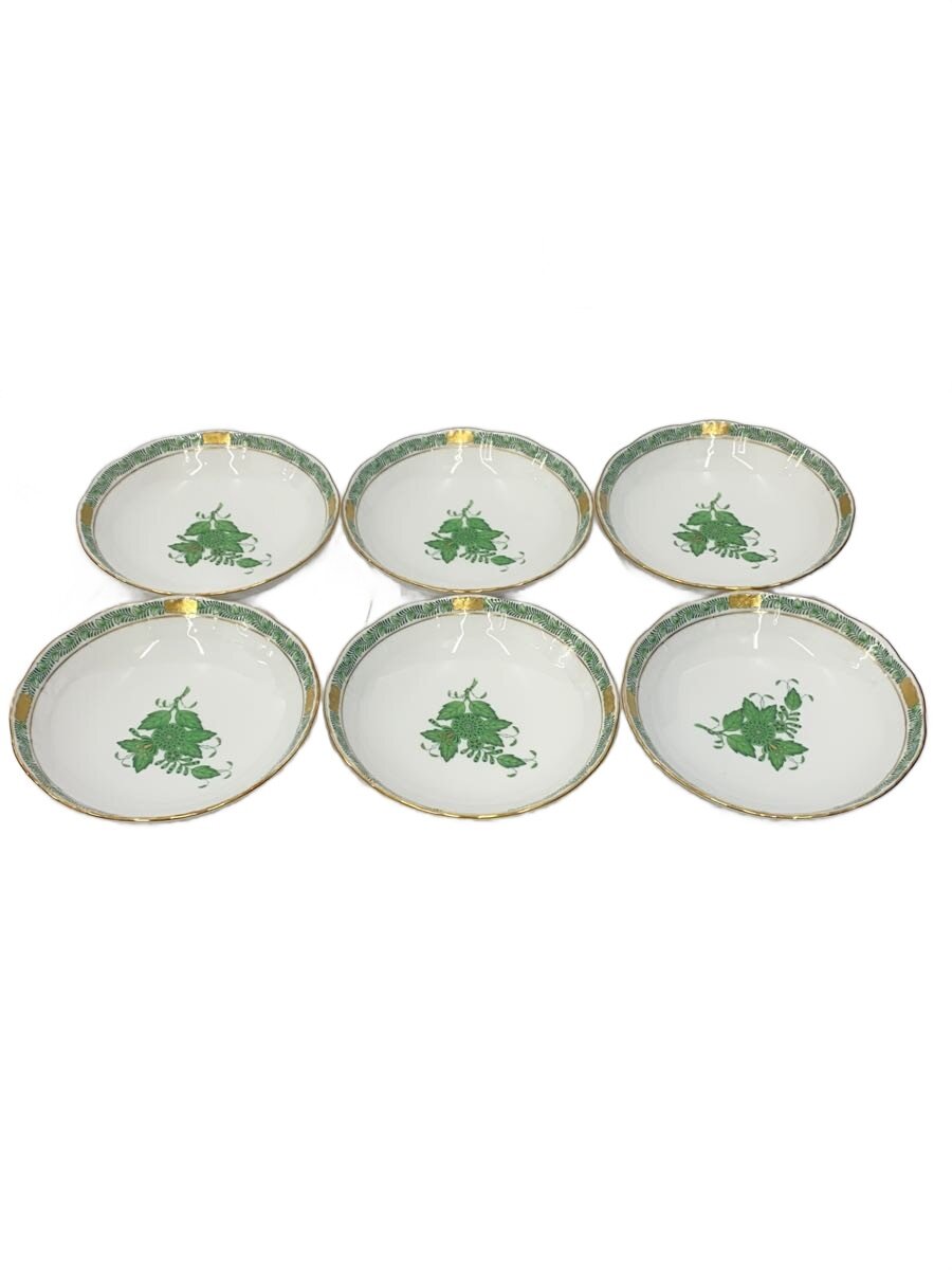 【中古】Herend◆洋食器その他/6点セット/WHT【キッチン用品】