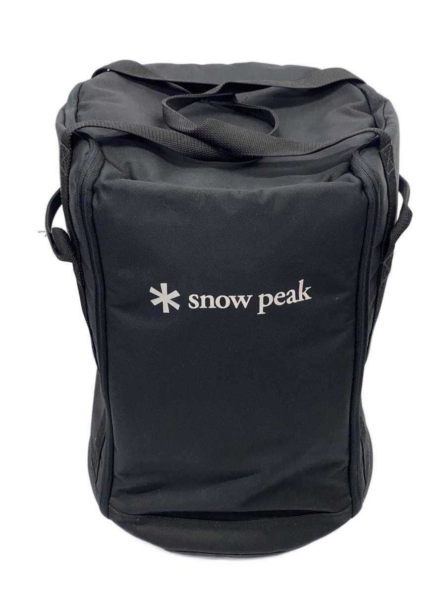 【中古】snow peak◆キャンプ用品その他/BLK/ストーブケース//【スポーツ】