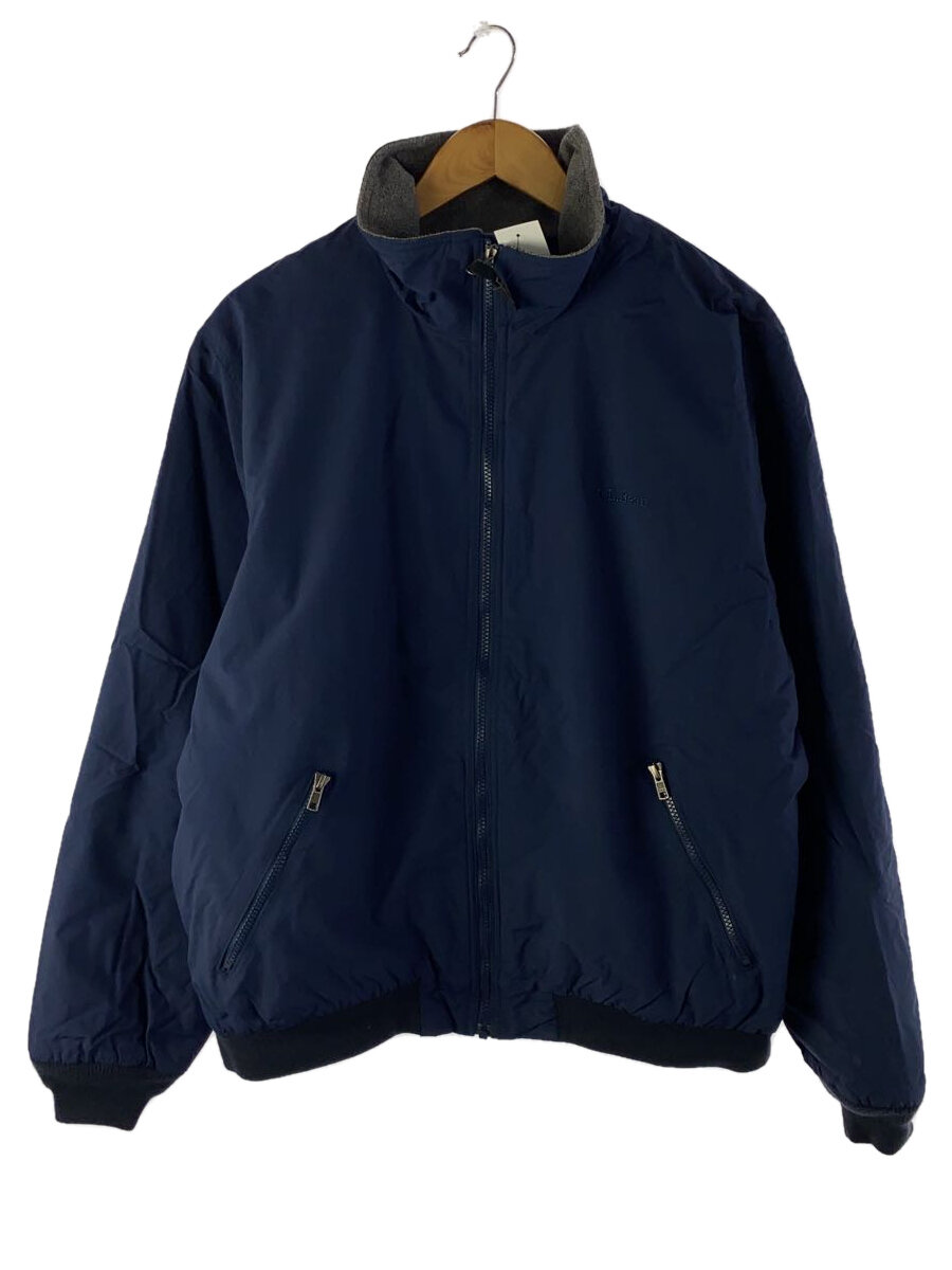 【中古】L.L.Bean◆ジャケット/L/ナイロン/BLK/無地/205107【メンズウェア】