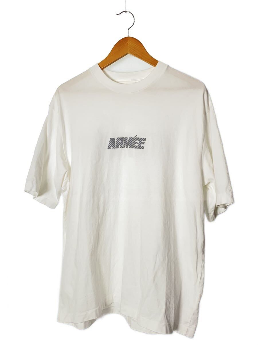 BLURHMS◆24ss/ILLI NOISE Print Tee WIDE/Tシャツ/2/WHT/無地/bROOTS24S