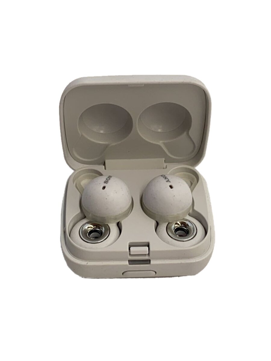 【中古】SONY◆イヤホン・ヘッドホン LinkBuds WF-L900 (W) [ホワイト]【家電・ビジュアル・オーディオ】