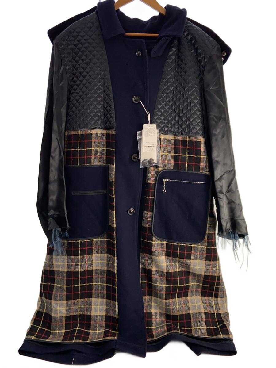 【ブランド】Maison Margiela 【ブランドカナ】メゾンマルジェラ 【型番】 【程度】B 【サイズ】その他 【メインカラー】ネイビー 【素材・生地】ウール 【キーワード】　　 2025/10/14 セカンドストリート姫路山吹店【3394】【中古】Maison Margiela◆リバーシブル/パッチワーク/フーデッドロングコート ブランド Maison Margiela 型番 カラー ネイビー 柄 素材・生地 ウール>色・素材について サイズ その他>サイズ表示について 実寸（cm） 【ジャケット】 肩幅：53 / 身幅：57 / 着丈：117 / 袖丈：66 / ゆき：/ 【その他】 その他サイズ：/ 商品は　セカンドストリート姫路山吹店の店頭にて販売しております。商品に関するお問合わせは、お電話(TEL:079-299-1130)にて、問合わせ番号：2333943813795をお伝えください。 配送方法やお支払い方法に関するお問い合わせは、サポートセンターまでご連絡をお願いします。 ※お電話の対応は営業時間内のみとなります。お問い合わせフォームでお問い合わせの際はご注文番号をご記入下さい この商品に関する出品店舗からのコメント ※商品には写真では確認しづらいダメージや汚れがある場合がございます。商品について気になる点がございましたら販売店舗までお問い合わせくださいませ。