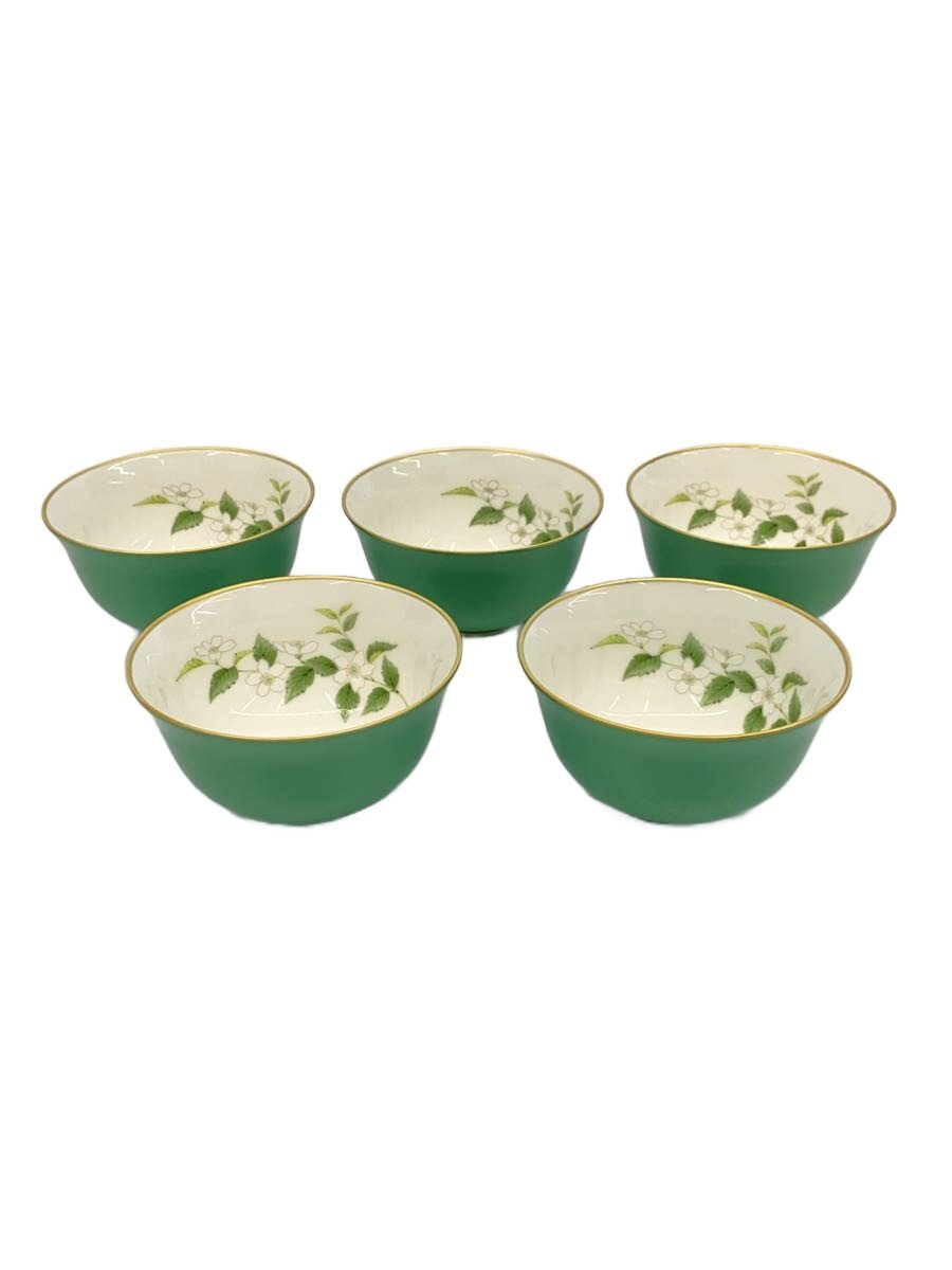 【中古】香蘭社◆湯呑/5点セット/GRN/有田焼【キッチン用品】