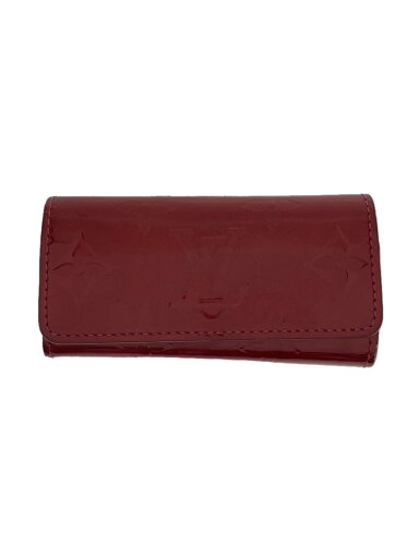 【中古】LOUIS VUITTON◆ミュルティクレ4_モノグラム・ヴェルニ_RED/エナメル/RED/レディース【服飾雑貨他】 【中古】LOUIS VUITTON◆ミュルティクレ4_モノグラム・ヴェルニ_RED/エナメル/RED/レディース【服飾雑貨他】
