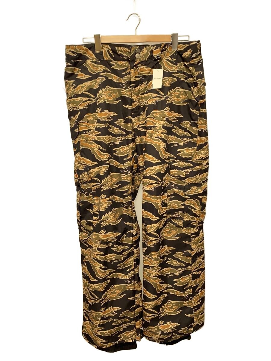 【中古】BURTON◆ウェアー/パンツ/XL/KHK/カモフラ【スポーツ】