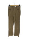 楽天2nd STREET 楽天市場店【中古】mother◆21AW/カットオフコーデュロイパンツ/THE INSIDER CROP STEP FRAY/24/コットン/CML【レディースウェア】