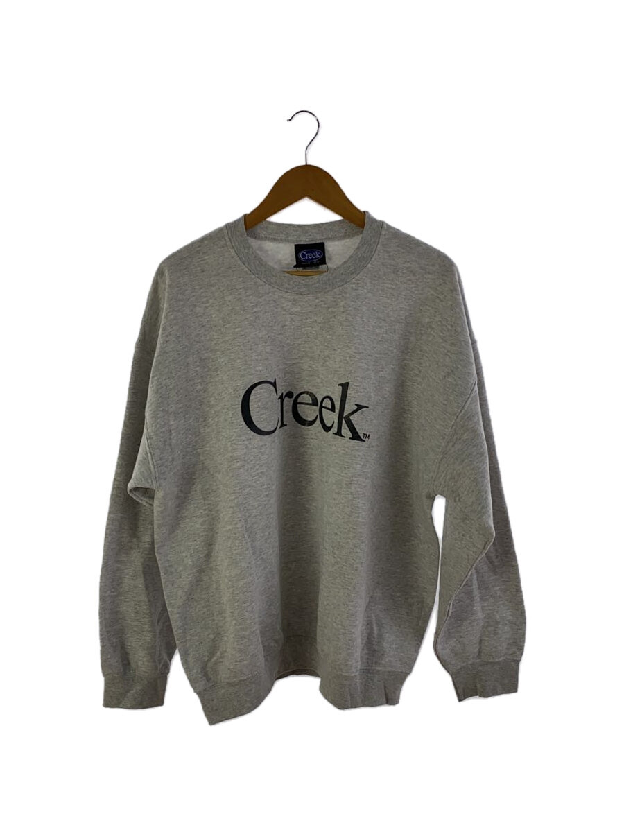 【中古】Creek◆スウェット/XL/コットン/GRY【メンズウェア】
