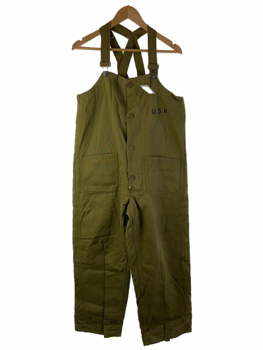 【中古】NAVY DEPARTMENT◆オーバーオール/S/コットン/KHK/17WP30【メンズウェア】