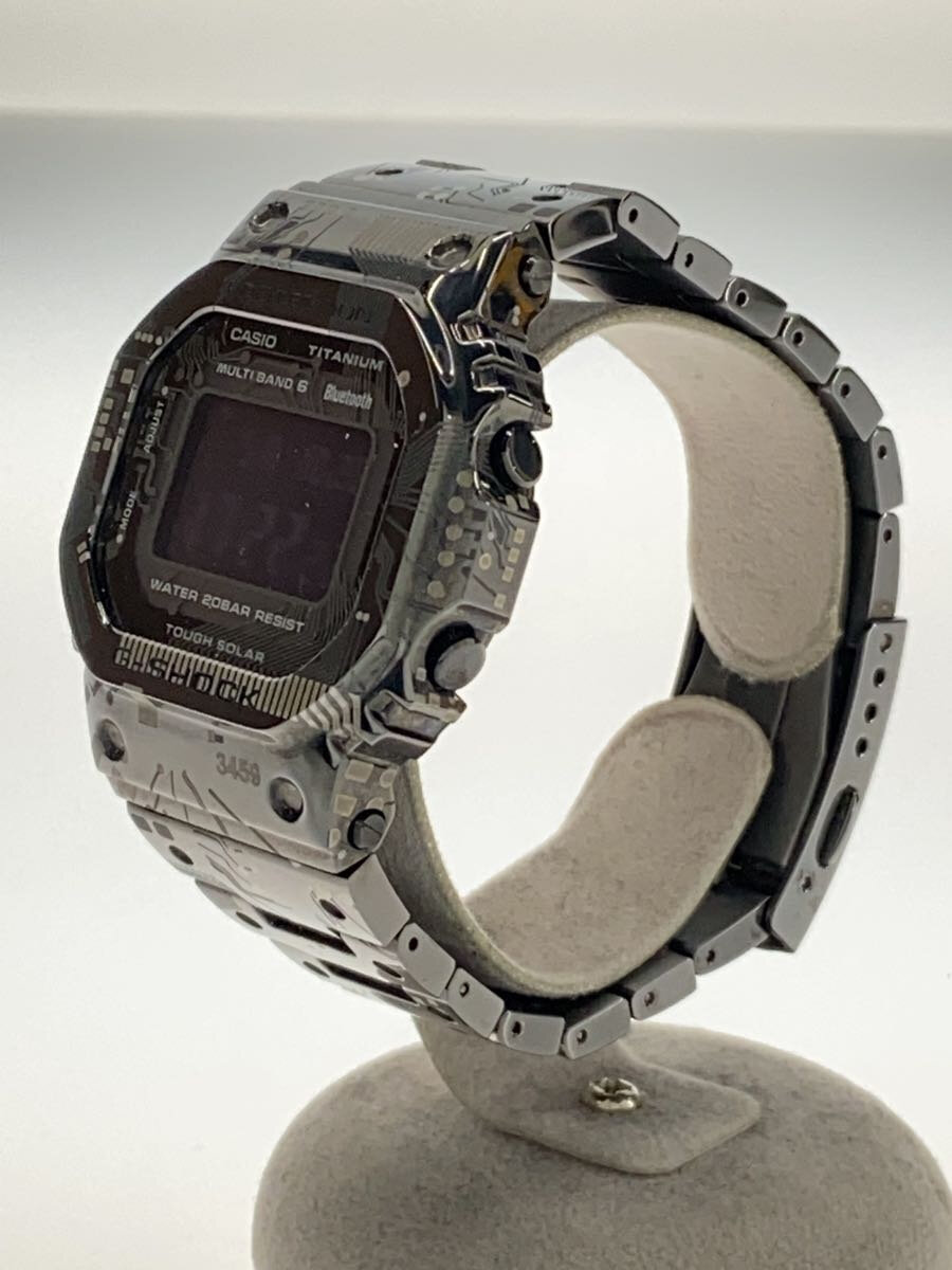 【中古】CASIO◆ソーラー腕時計_G-SHOCK/デジタル/GRY//【服飾雑貨他】