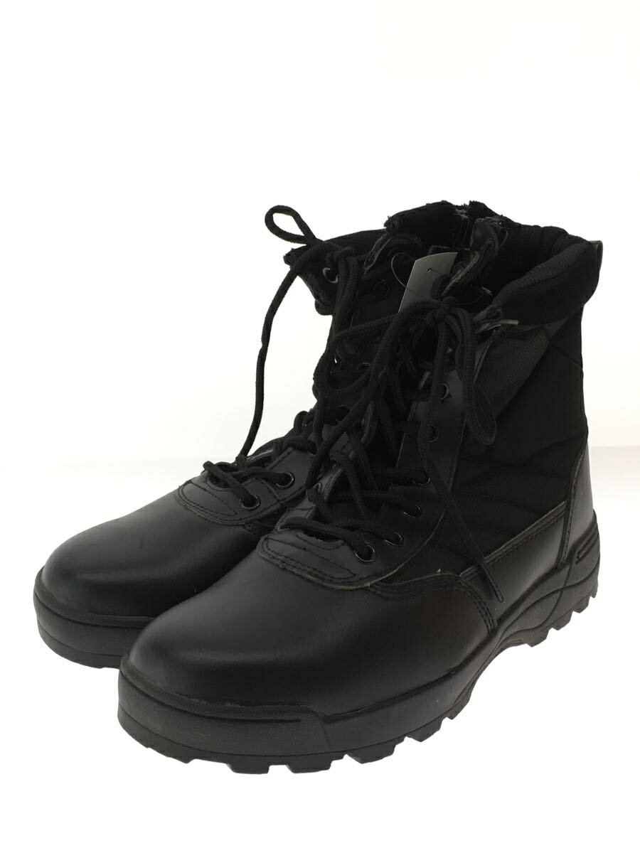 【中古】US.ARMY◆レースアップブーツ/41/BLK【シューズ】 2