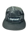 yÁzSupreme18SS/Coated Linen Camp Cap/FREE/l/BLK/YyGݑz