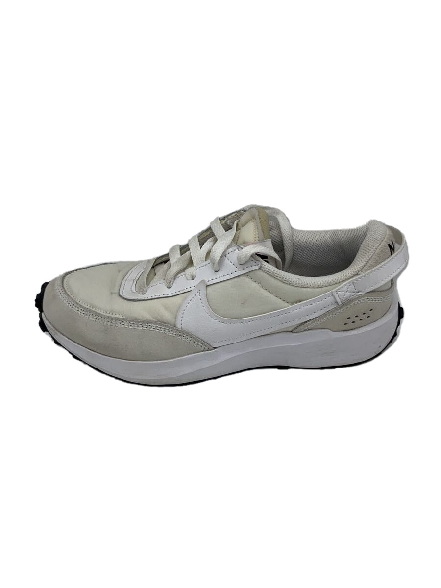 【中古】NIKE◆WAFFLE DEBUT_ワッフル デビュー/25.5cm/WHT/ポリエステル【シューズ】