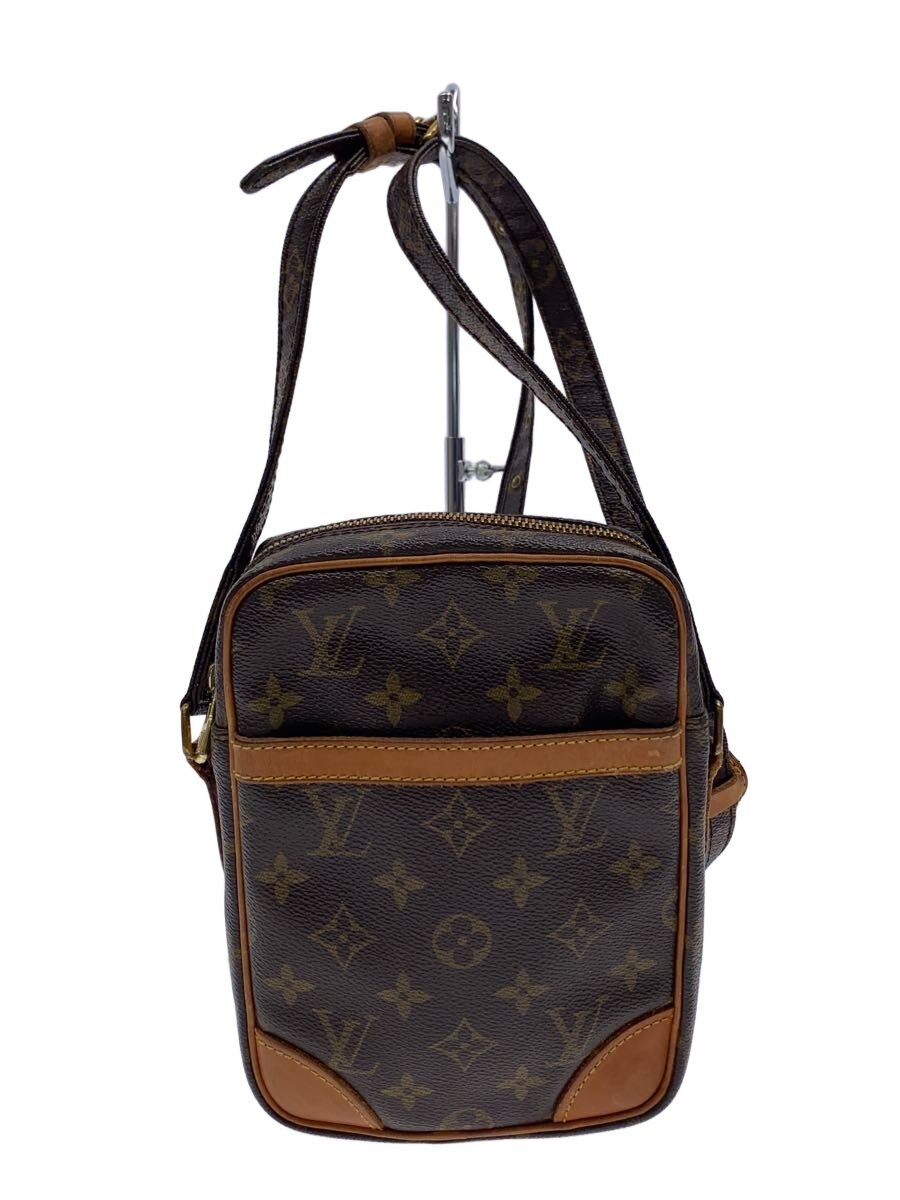 LOUIS VUITTON - 【中古】LOUIS VUITTON◆ダヌーブ_モノグラム・キャンバス/PVC/BRW/モノグラム【バッグ】