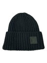 【中古】LOUIS VUITTON◆ニットキャップ/--/ウール/BLK/メンズ/M79370【服飾雑貨他】