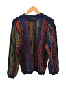 【中古】COOGI◆3D knit/S/ウール/マルチカラー/オーストラリア製【メンズウェア】