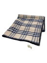 【中古】VOAAOV◆CHECK PLAIN BICOLOR WOOL STOLE/ストール//GRY/チェック/メンズ/VOST-K72【服飾雑貨他】