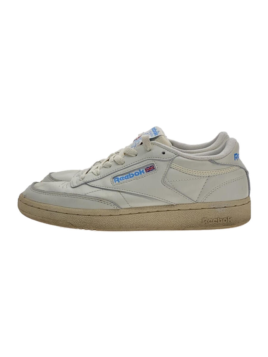 【中古】Reebok◆CLUB C 85_クラブシー 85/25cm/WHT【シューズ】