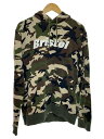 【中古】F.C.R.B.(F.C.Real Bristol)◆パーカー/M/コットン/GRN/カモフラ/16039【メンズウェア】(4)
