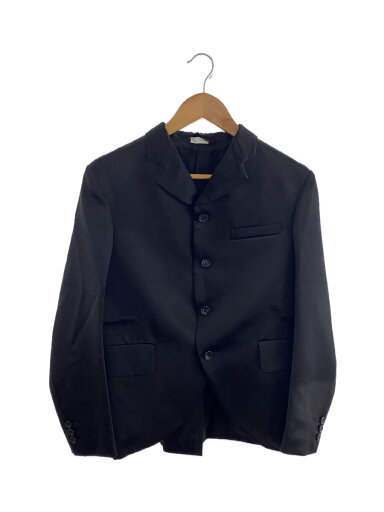 【中古】COMME des GARCONS◆AD2013/変形/テーラードジャケット/S/シルク/BLK/GM-J012【レディースウェア】 【中古】COMME des GARCONS◆AD2013/変形/テーラードジャケット/S/シルク/BLK/GM-J012【レディースウェア】